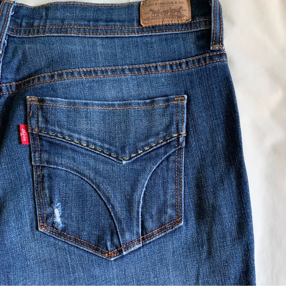 LEVI 505 Straight Leg Jeans ~ 10 Long ~ SlowFashion, Sustainable, Cowboy VTG - Picture 1 of 6